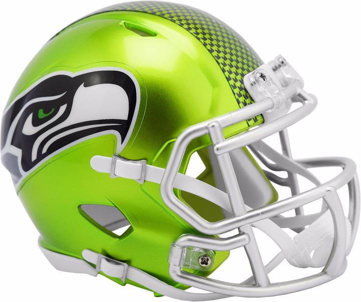 Actual product image Riddell Speed Mini Football NFL Helmet Flash Alternate