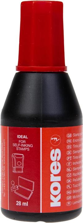 Kores Stamping ink red