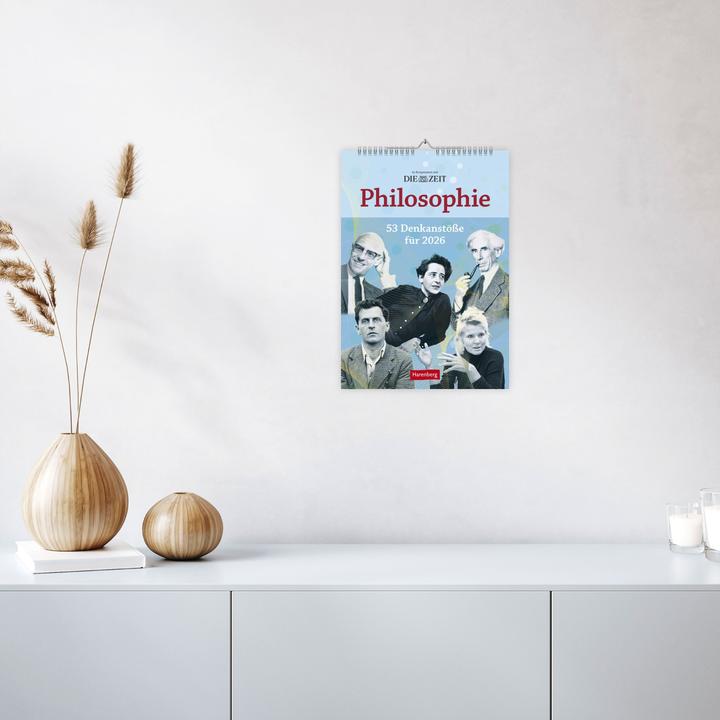 Produktbild Harenberg DIE ZEIT Philosophie Wochen-Kulturkalender 2026 - 53 Denkanstösse für 2026 (Deutsch)
