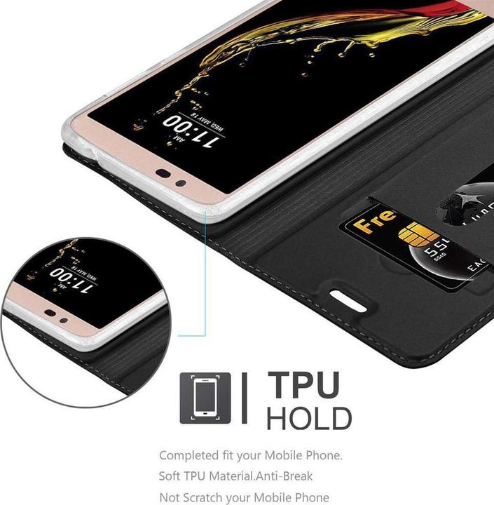 Actual product image Cadorabo Book Classy Style Cover (LG K10)