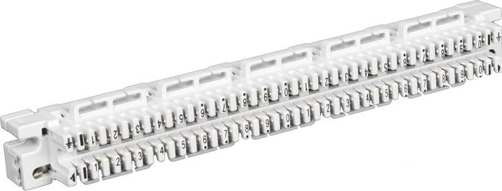 Immagine prodotto Cobinet 102250 Listello di collegamento LSA da 1/20 a 20DA per montaggio a vite grande