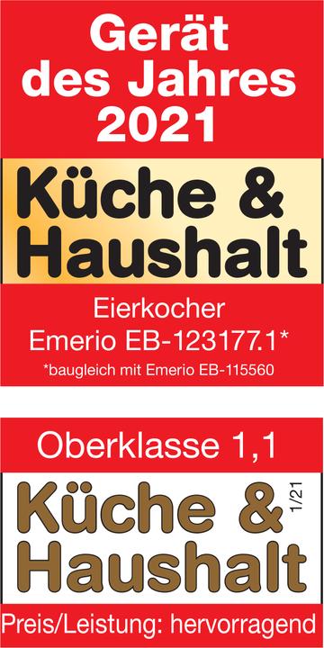 Produktbild Emerio Eierkocher (CH-Stecker)