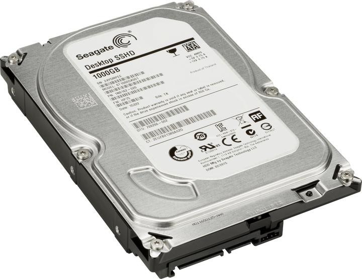 Image du produit HP Disque dur hybride - 1 To (8 Go Flash) - interne - 3.5" (8,9 cm) (1 To, 3.5")