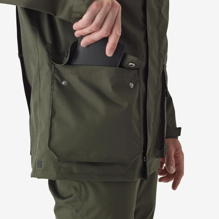 Produktbild Solognac Regenjacke 500 grün (L)
