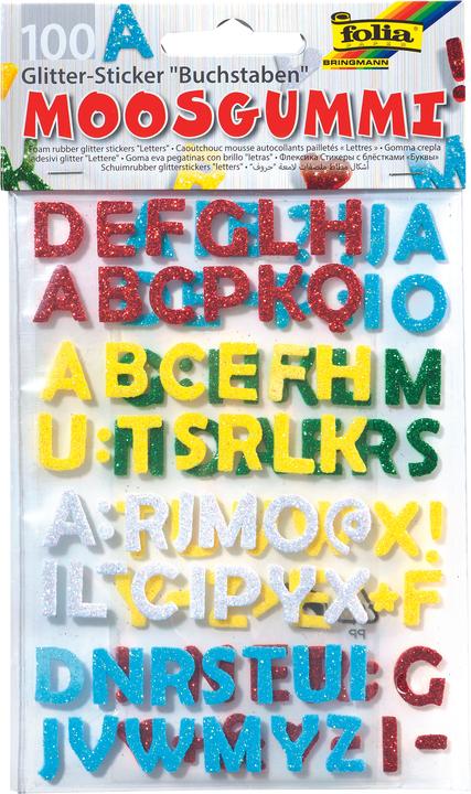 Produktbild Folia Moosgummi Glitter