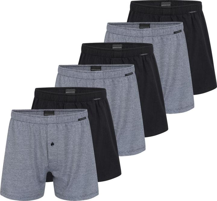 Image du produit Schiesser Lot de 6 boxers en jersey simple (S, paquet de 6)