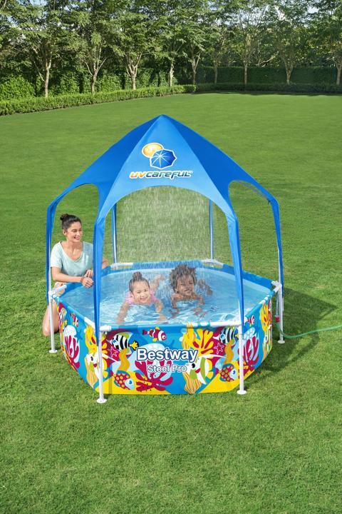 Actual product image Bestway Splash-in-Shade Play Pool 183x51cm