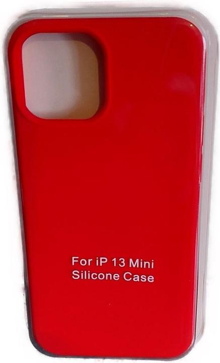 Actual product image Ambiance1 Case iPhone 13 Mini - Hardcase silicone protective case red (Apple iPhone 13 mini)