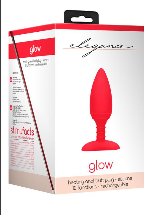Image du produit Doc Johnson Bouchon anal chauffant - Glow