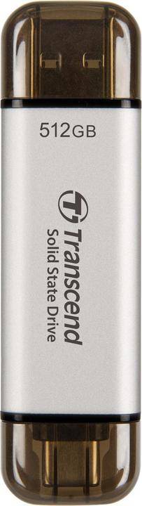 Actual product image Transcend ESD310C (512 GB, USB-C, USB-A)
