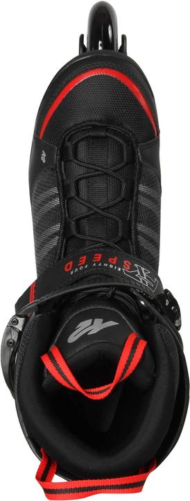 Produktbild K2 F.I.T. 84 Speed Alu Man Inline Skates (Grösse: 42.0 (US=9.0), black/red) (42)