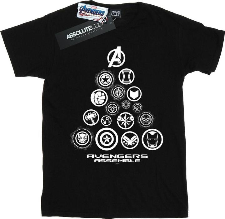 Produktbild Avengers Endgame Pyramid Icons TShirt (M)