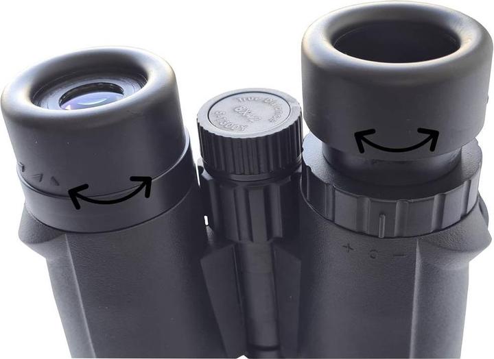 Produktbild Berger & Schröter Fernglas mit Entfernungsmesser 8x42 m. LEM 8 x 21 mm Binokular Schwarz 32188 (8 x, 21 mm)