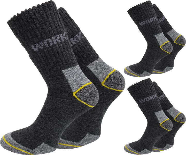Actual product image Normani 6 Pair Work Socks Work Wool (pack of 6, 43 - 46)