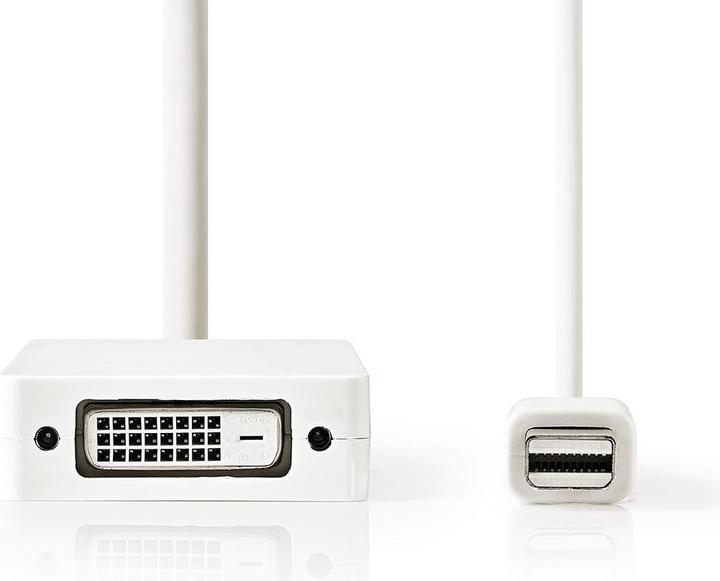 Immagine prodotto Nedis Cavo Mini DisplayPort DisplayPort 1.2 Mini DisplayPort maschio DisplayPort femmina / DVI-D 24+ (0.20 m)