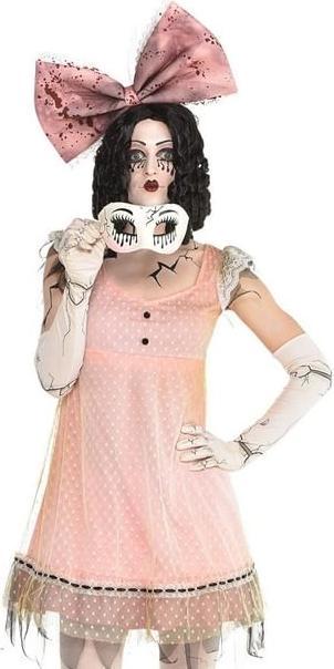 Image du produit Amscan Costume adulte Creepy Doll taille M (M)