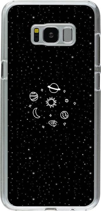 Produktbild PhoneLook Hülle transparent Space Doodle (Samsung Galaxy S8+)