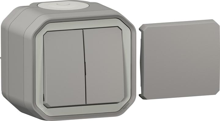 Actual product image Legrand Plexo New 5-in-1 moisture-proof surface-mounted switch