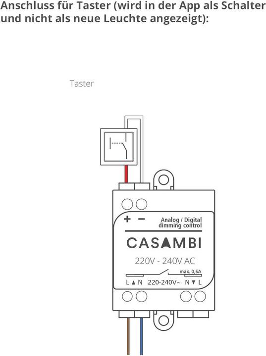 Actual product image Casambi Further accessories