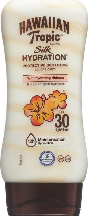 Image du produit Hawaiian Tropic Hydratation de la soie (Crème solaire visage, SPF 30, 180 ml, 222 g)