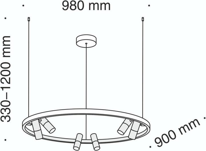 Actual product image Maytoni Satellite (3897 lm)