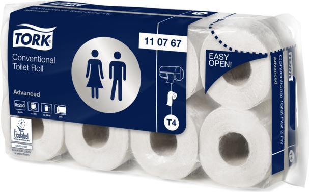 Productafbeelding kaiserkraft Toiletpapier, standaard huishoudrol (64 x)