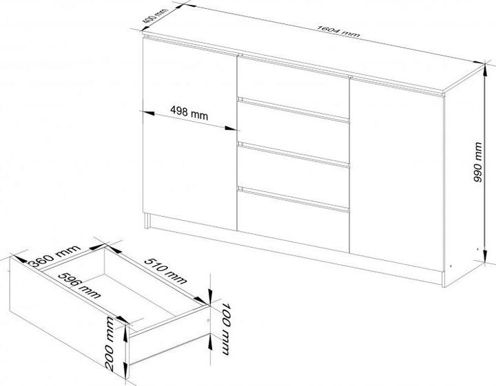 Immagine prodotto Akord Furniture Factory OP0LK-1.001