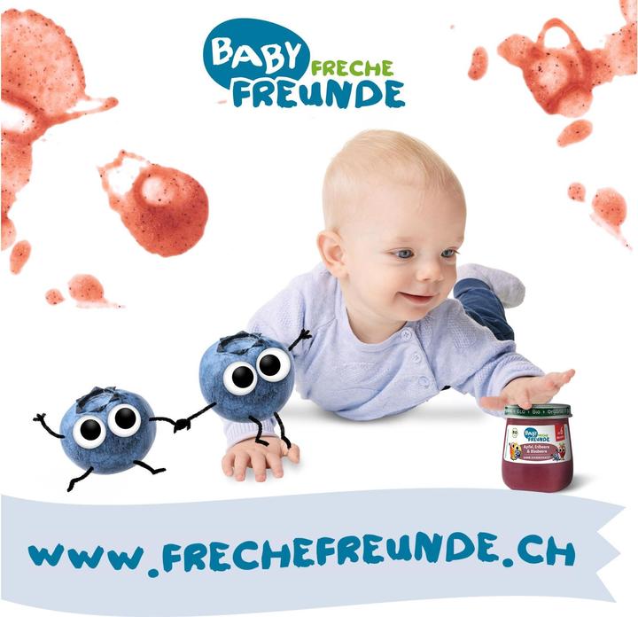 Image du produit Freche Freunde Pomme Terre Bleue 6M (120 g)