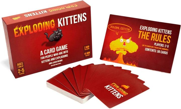 Actual product image Asmodée Exploding Kittens (German)