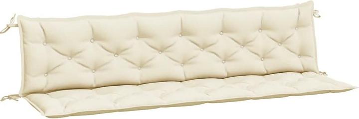Image du produit VidaXL Coussins de banc de jardin 2 pcs. O x tissu ford (200 x 50 x 7 cm)