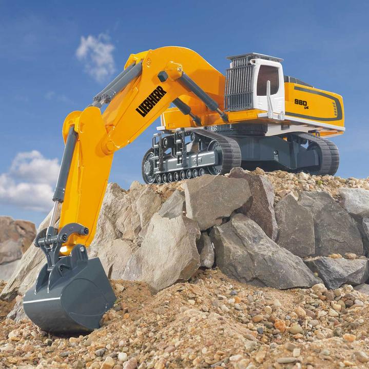 Actual product image Siku Liebherr R980 SME crawler excavator