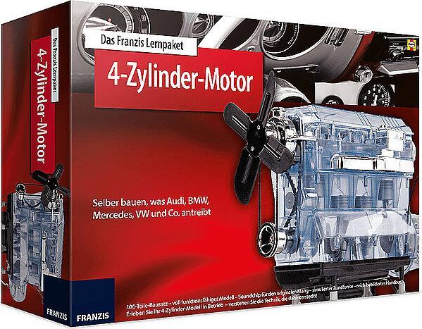 Produktbild Franzis 4-Zylinder-Motor