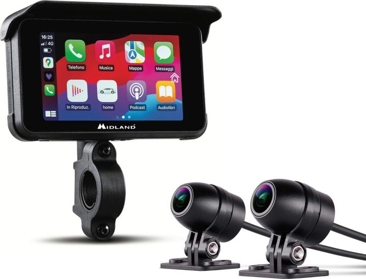 Produktbild Albrecht Midland BikePlay Guardian Motorrad Multimedia System