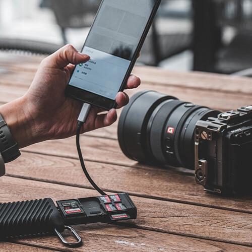 Image du produit Pgytech Étui pour lecteur de cartes CreateMate à grande vitesse (USB-C)