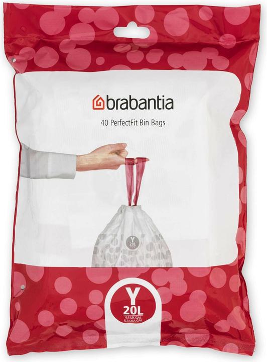 Actual product image Brabantia PerfectFit Bags (40 x, 20 l)