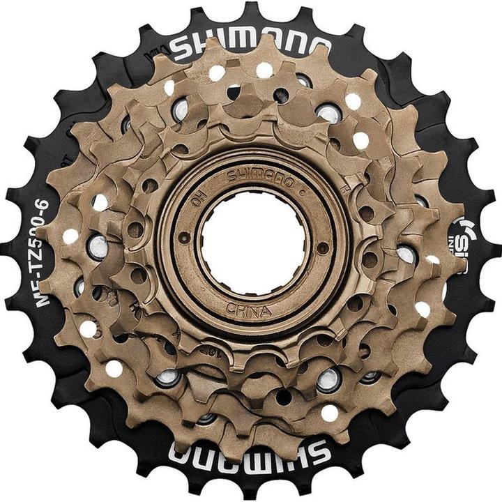 Actual product image Shimano Tourney MF-TZ500 (6-speed, 14-28)