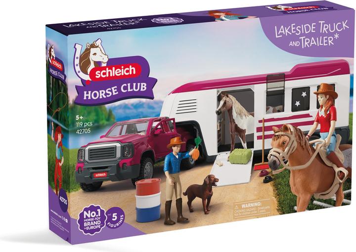 Produktbild Schleich Lakeside Truck mit Anhänger