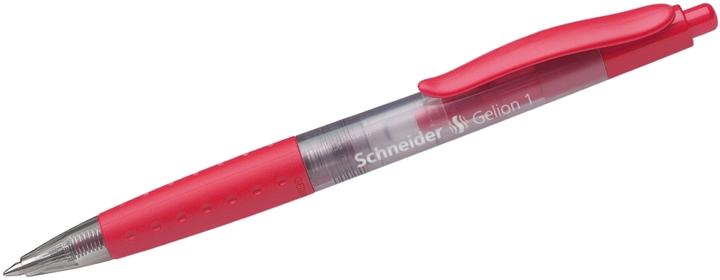 Actual product image Schneider Gel pen Gelion 1 (Red, Transparent, 1 x)