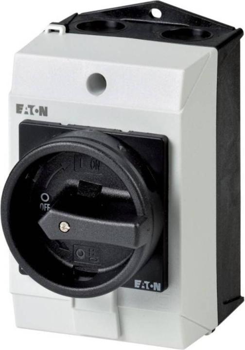 Eaton Main switch, 3-pole + N, 20 A, enclosed