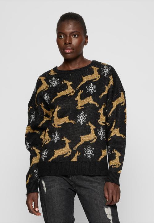 Image du produit Urban Classics Pull de Noël surdimensionné pour femmes (M)