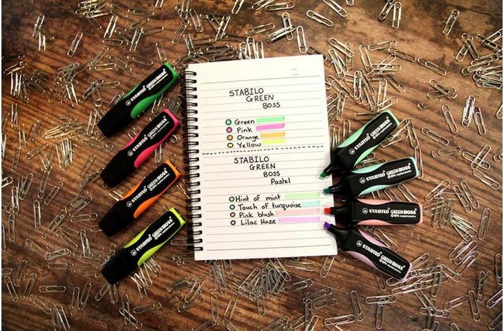 Produktbild STABILO Green Boss (Rosa, 5 mm, 10 x)