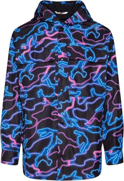 Valentino Printed Hooded Jacket