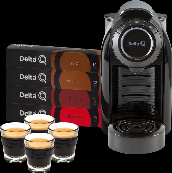 Immagine prodotto Delta Q Qool Evolution con 40 capsule e 4 bicchieri (DELTA Q)