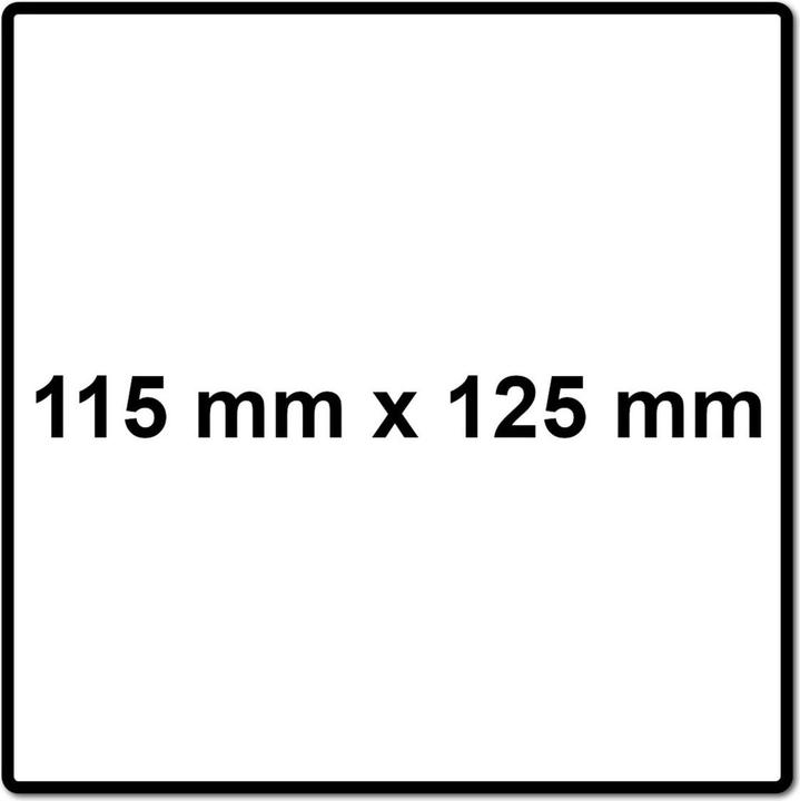Actual product image Mirka Goldflex Soft 115x125mm P320 200pcs ( 2912707032 ) hand pad roll perforated (P320)