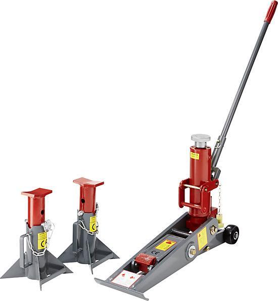Actual product image eurokraft basic GREY machine jack