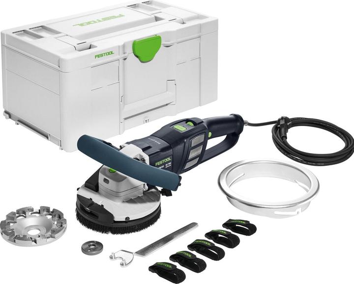 Festool Smerigliatrice per ristrutturazioni RG 130 ECI-Set DIA HD RENOFIX (Smerigliatrice per calcestruzzo, 1600 W)