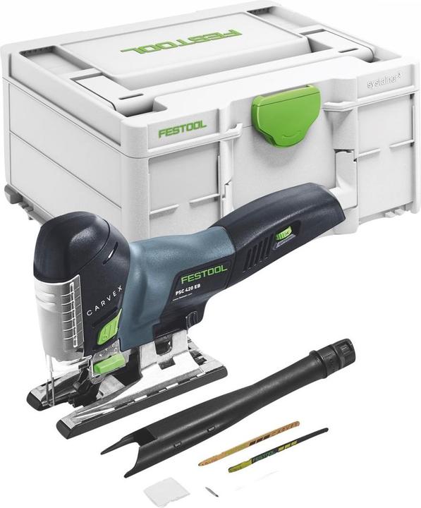 Actual product image Festool CARVEX PSC 420 HPC4,0 EBI-Set 18V Li-Ion accu decoupeerzaagmachine set in systainer - 120mm