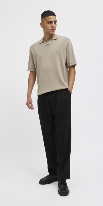 Actual product image Jack & Jones Jjeleo Knit Polo Ss Ln (M)