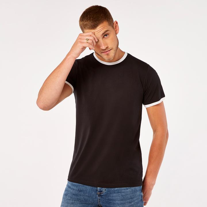Produktbild Kustom Kit Ringer TShirt (XS)