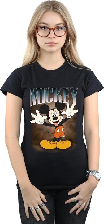 Immagine prodotto Disney Mickey Mouse Tongue Montage Maglietta Donna (XL)